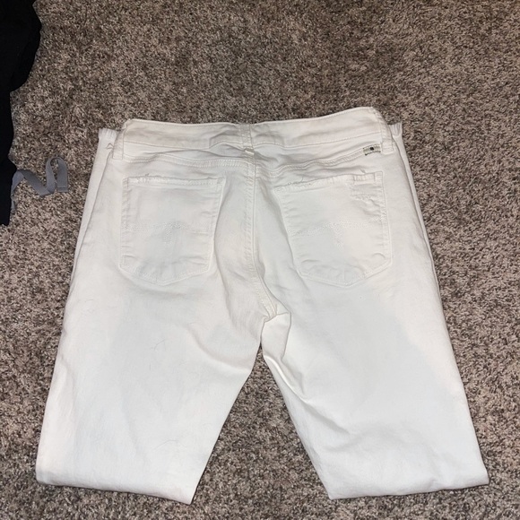 Lucky brand white skinny jeans - Picture 3 of 4